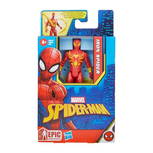Spider-Man Epic Hero Series Iron Spider-Man 4-Inch Action Figure