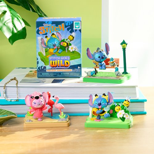Stitch Goes Wild Collectible Blind-Boxes Mini-Figure Case of 8