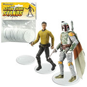 Action Figure Stands 25-Pack - White