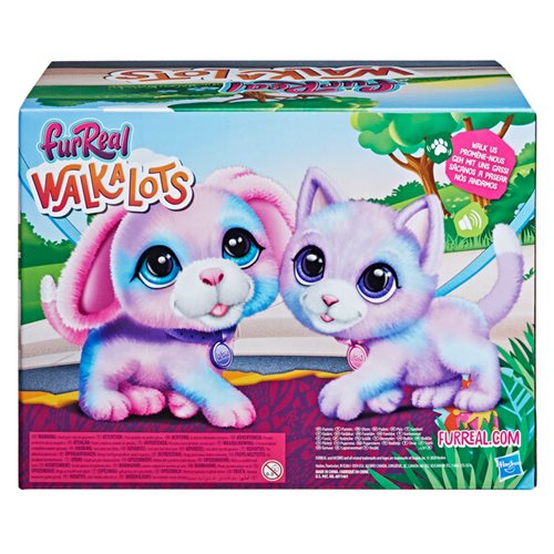 FurReal Walkalots Cotton Dog & Candy Cat Pack