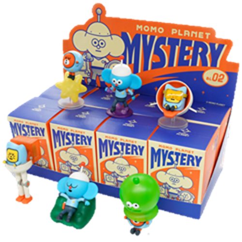Momo Planet Mystery Series Blind Box Vinyl Figure Case of 8