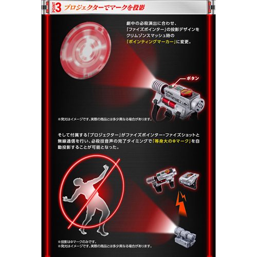Kamen Rider 555 Faiz Gear Version 2 Complete Selection Modification Prop Replica