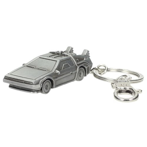Back to the Future Delorean 3D Metal Keychain