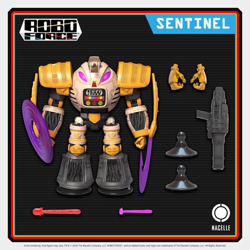 RoboForce Wave 2 Sentinel 1:12 Scale Action Figure