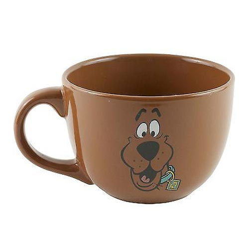 Details about   Scooby Doo Food Pattern 24 Ounce Ceramic Soup Mug with Lid Blue 