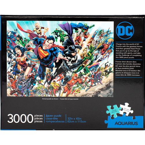 DC Comics Cast 3,000-Piece Puzzle