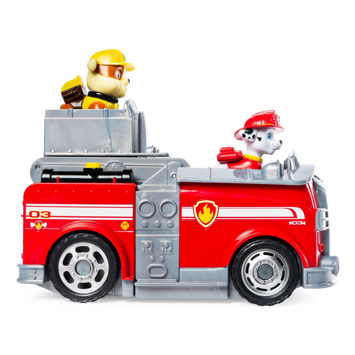 hack Beliggenhed Perfervid PAW Patrol Marshall Split-Second 2-in-1 Transforming Fire Truck Vehicle