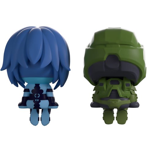 Halo Collection The Master Chief and Cortana Monitor Buddiez Vinyl Figure 2-Pack #8