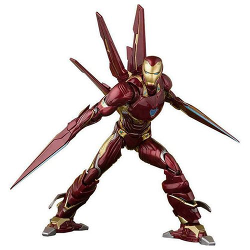 Avengers Infinity War Iron Man Mk 50 Nano Weapon Sh Figuarts Action Figure