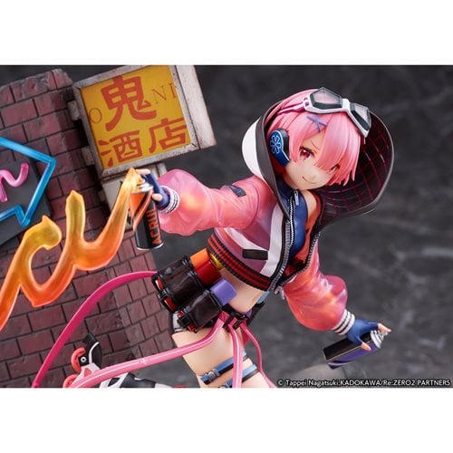 Re:Zero - Starting Life in Another World Ram Neon City Version 1:7 Scale Statue