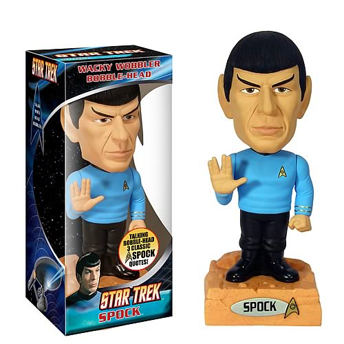 Star Trek Spock Talking Bobble Head