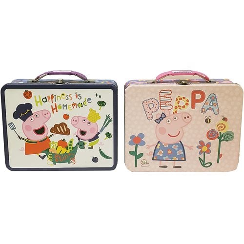 Peppa Pig Carry All Tin Box Set of 2