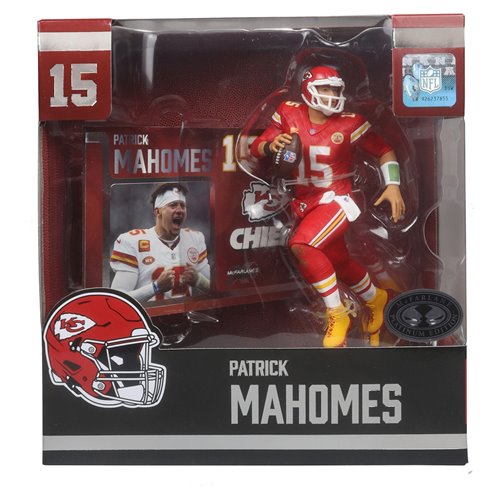 NFL SportsPicks 2024 Wave 2 Kansas City Chiefs Patrick Mahomes 7-Inch Scale Posed Figure
