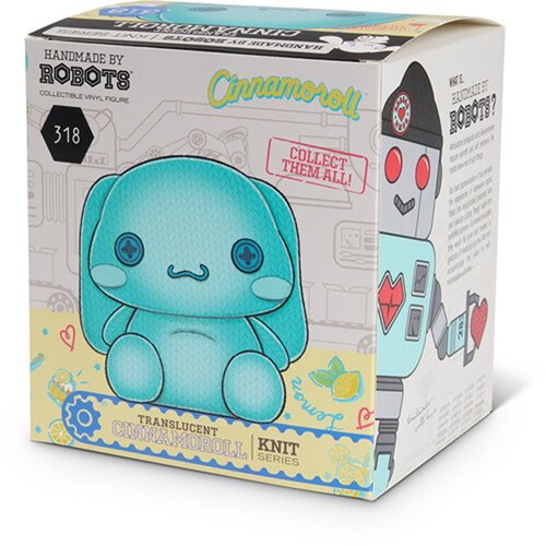 Hello Kitty and Friends Cinnamoroll #318 Translucent Handmade by Robots Vinyl Figure