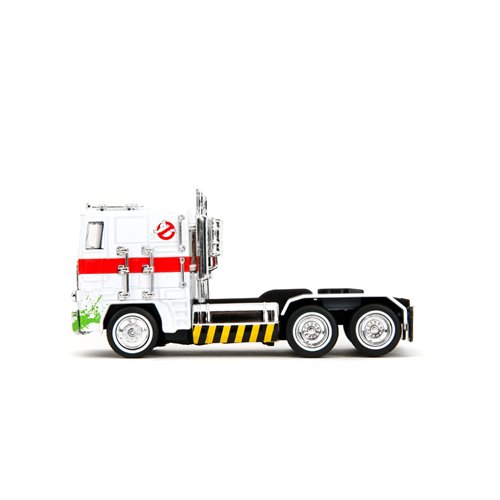 Hollywood Rides Transformers Ghostbusters G1 Optimus Prime Mashup 40th Anniversary 1:32 Scale Die-Ca