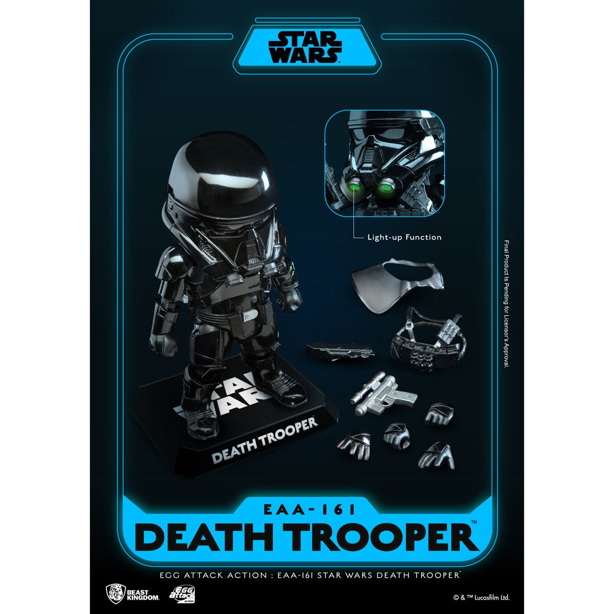 Star Wars: Figura Azione Death Trooper Dipinta 31 Pollici – Collezionismo Grand Formato, Regalo Per Fan