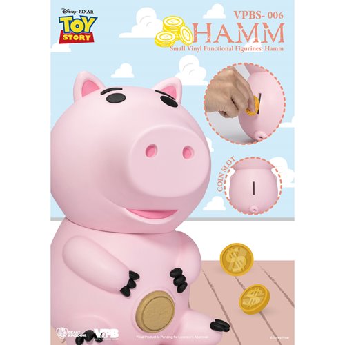 Toy Story Hamm VPBS-006 Small Vinyl Piggy Bank