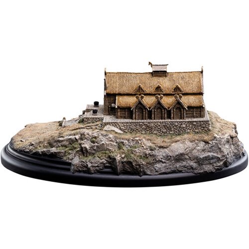 The Lord of the Rings The Golden Hall of Edoras Environment Statue