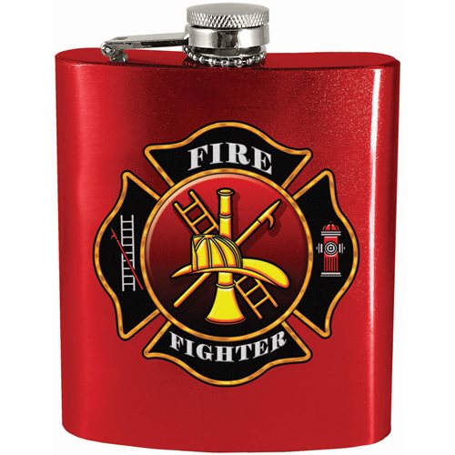 Fire Fighter Hip Flask