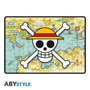 One Piece Skull with Map Gaming Mousepad