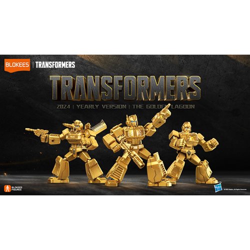 Transformers Gold Series Blokees Limited Edition Model Kit Box Set of 5 - Previews Exclusive