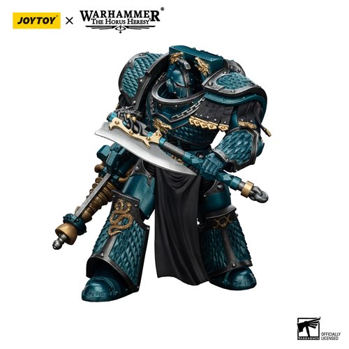 Joy Toy Warhammer The Horus Heresy Alpha Legion Lernaean Terminator with Conversion Beam Cannon 1:18
