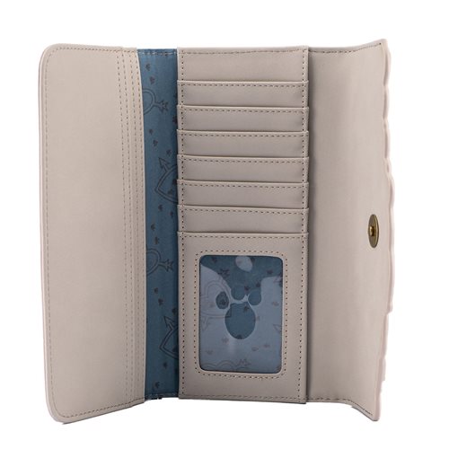 Lady and the Tramp Heart Paw Prints Flap Wallet