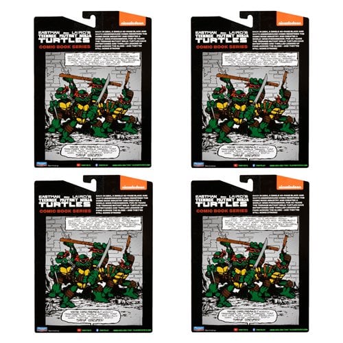 Teenage Mutant Ninja Turtles Classic Comic Book Series Action Figure 4-Pack