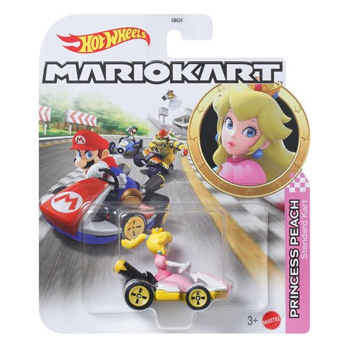 Mario Kart Hot Wheels 2026 Mix 3 Vehicle Case of 8