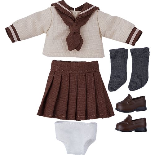 Nendoroid Doll Long-Sleeved Sailor Outfit (Beige) Outfit Set