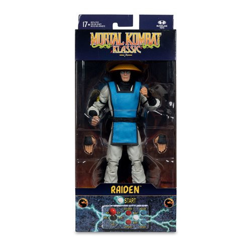 Mortal Kombat Klassic Wave 2 Raiden 7-Inch Scale Action Figure
