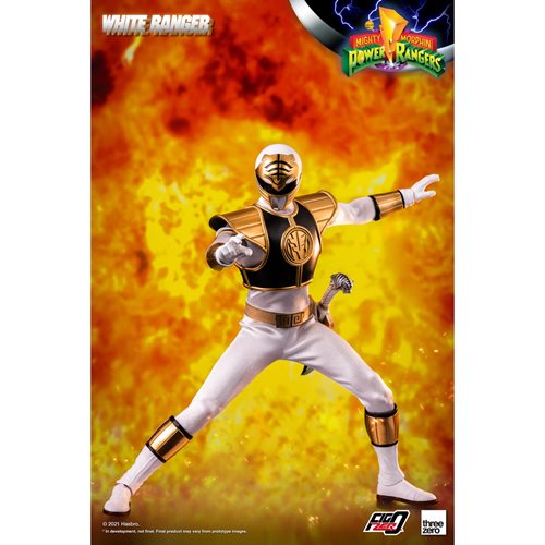 Mighty Morphin Power Rangers White Ranger 1:6 Scale Action Figure