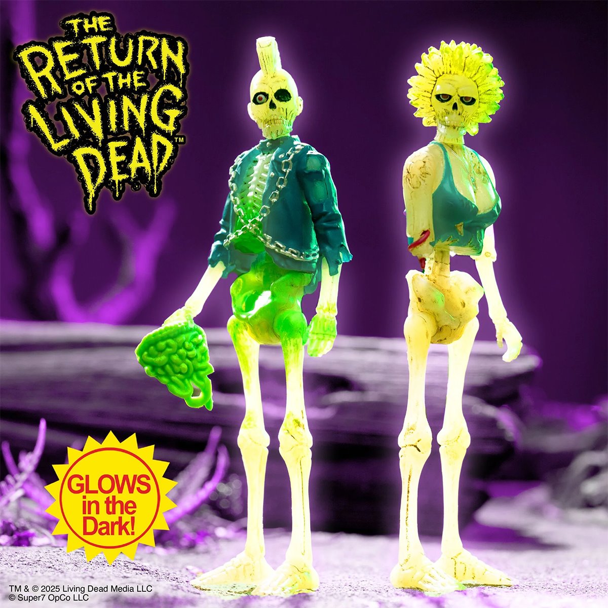 Return of the Living Dead Zombie Suicide (Monster Glow in the Dark) 3 3 ...