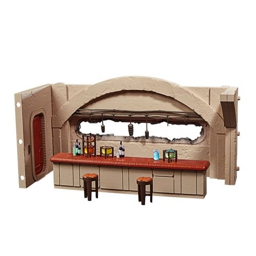 Star Wars The Vintage Collection Nevarro Cantina Playset with Imperial Death Trooper Action Figure