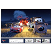 Disney Pixar Cars Tippin' Gone Bad Paper Giclee