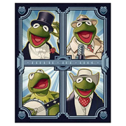 Muppets Deco Kermit the Frog Paper Giclee Print