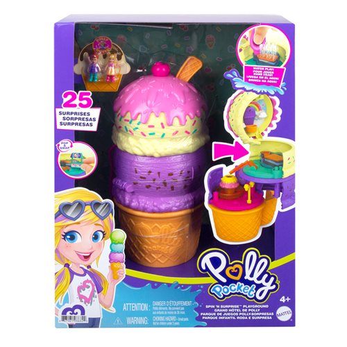 Polly Pocket Spin 'n Surprise Playground Playset