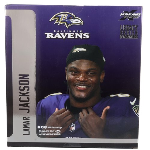 NFL SportsPicks 2024 Wave 2 Baltimore Ravens Lamar Jackson 7-Inch Scale Posed Figure