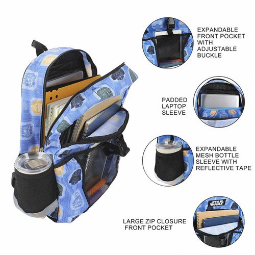 Star Wars All Over Print Youth Backpack Set