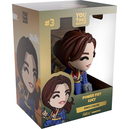 Fallout Collection Power Fist Lucy Vinyl Figure #3