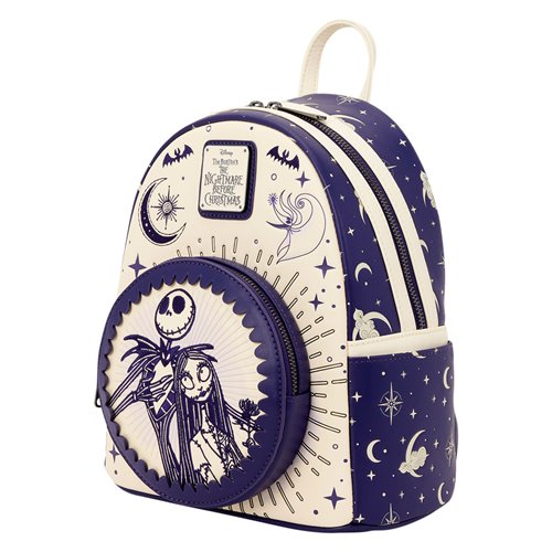 The Nightmare Before Christmas Jack Skellington and Sally Night Sky Mini-Backpack