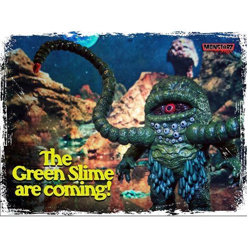 Creepshow Monstarz Green Slime Retro 3 3/4-Inch Action Figure