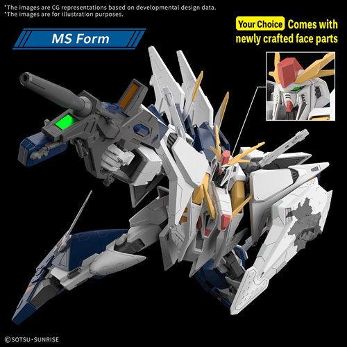 Mobile Suit Gundam Hathaway: The Sorcery of Nymph Circe Xi Gundam High Grade 1:144 Scale Model Kit