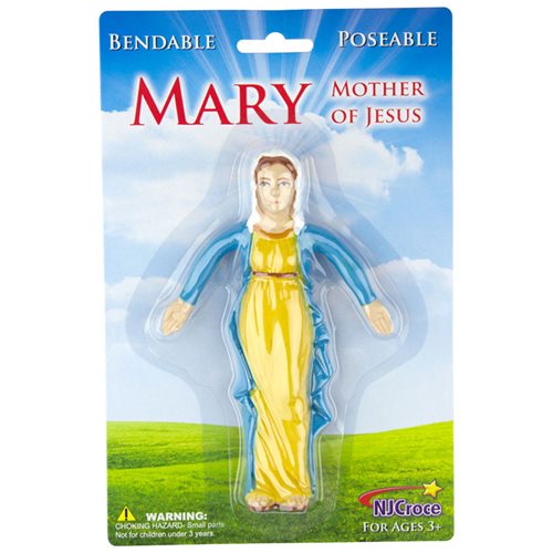 Mary Mother of Jesus Bendable Figure