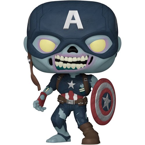 What If Zombie Captain America Funko Pop! Vinyl Figure, Not Mint