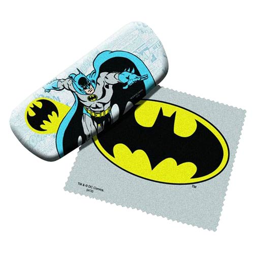 Batman Eyeglasses Case with Cleaning Cloth