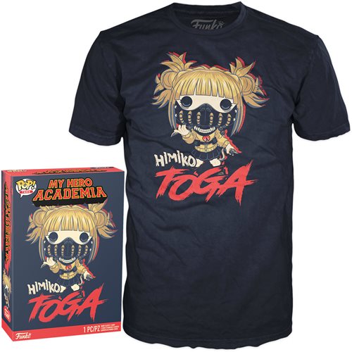 My Hero Academia Himiko Toga Adult Boxed Pop! T-Shirt - Specialty Series