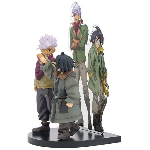 Mobile Suit Gundam: Iron-Blooded Orphans Augus Mikazuki and Itsuka Orga Ichibansho Statue