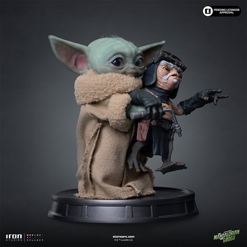 The Mandalorian and Grogu Movie Grogu No Squeezy Limited Edition 1:4 Scale Statue