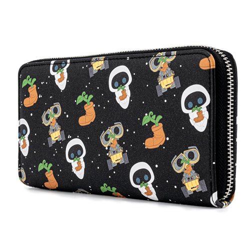 Wall-E and Eve Pop! by Loungefly Zip-Around Wallet